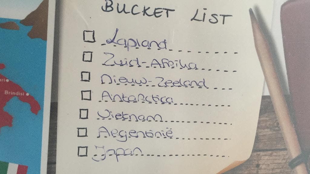 Business Bucket List